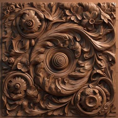 Patterns and decorations stl Lynk Co 06 2 3d model
